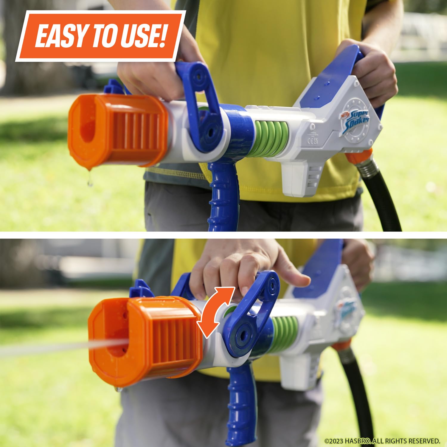 Amazon.com: NERF Super Soaker Hydroburst Hose Blaster – Powerful